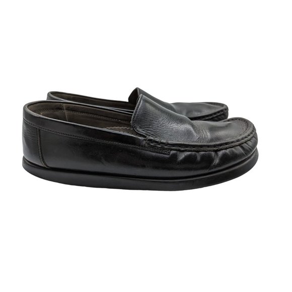 BAR Germany Men\'s Real Leather Slip On Loafer Black Casual Shoes Size 9 main image 4